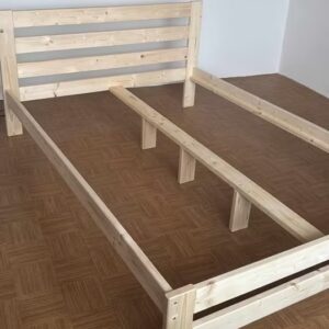 massivholzbetten standard mit lattenrost