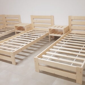 massivholzbetten standard mit lattenrost