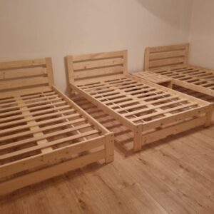 massivholzbetten standard mit lattenrost