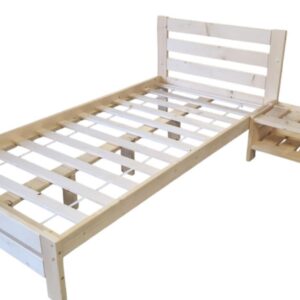 massivholzbetten standard mit lattenrost