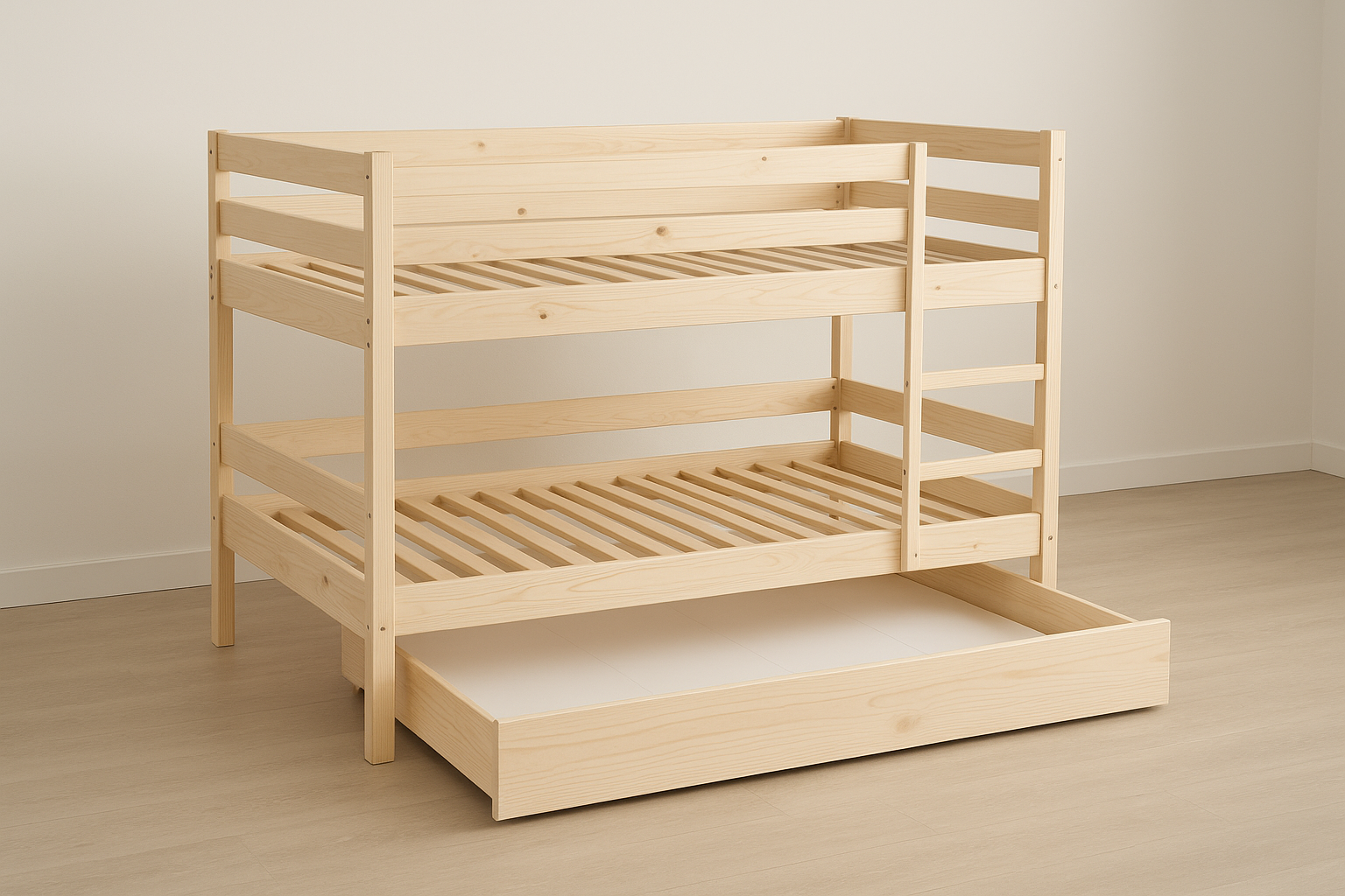Etagenbetten aus Massivholz