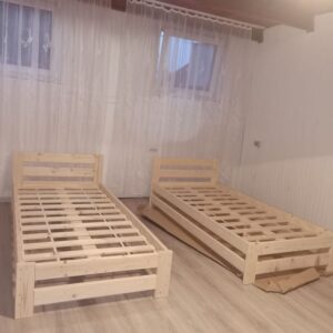 massivholzbetten standard mit lattenrost