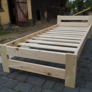 massivholzbetten standard mit lattenrost