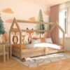 Hausbett / Tipi-Bett aus Massivholz – Naturholz – inkl. Lattenrost Af106cb2 0796 4241 992a Bb0e55b662e9 100x100