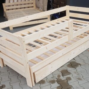 hausbett / tipi bett aus massivholz – naturholz – inkl. lattenrost (kopia)