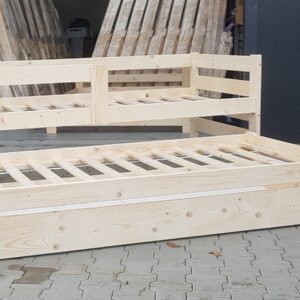 hausbett / tipi bett aus massivholz – naturholz – inkl. lattenrost (kopia)